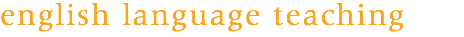 english language teaching